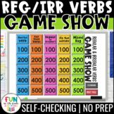 Regular and Irregular Verbs Game Show | Grammar Test Prep 