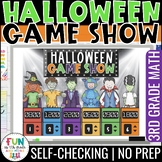 3rd Grade Math Review Halloween Game Show - All Standards Review
