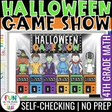 4th Grade Math Review Halloween Game Show - All Standards Review