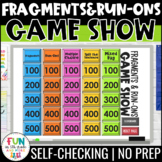 Fragments and Run-Ons Sentences Game Show | Grammar Test P