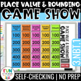 Place Value & Rounding Game Show | 3rd Grade Math Review G