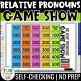 Relative Pronouns Game Show | Grammar Test Prep Review Game