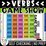 Types of Verbs Game Show | Grammar Test Prep Review Game