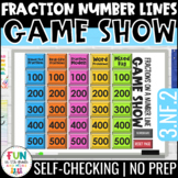 Fractions on a Number Line Game Show | 3rd Grade Math Revi