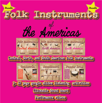 Preview of *3-LESSON BUNDLE* Folk Instruments of the Americas