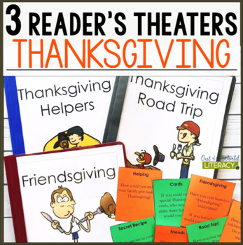 Preview of  3 Thanksgiving Reader's Theaters