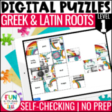 Greek & Latin Roots Digital Puzzles Level 1 | Vocabulary R