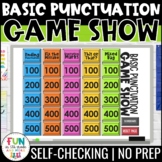 Basic Punctuation Game Show | Grammar Test Prep Review Game