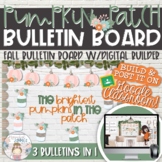 **3-in-1!!** Fall Themed Pumpkin Patch Bulletin Board w/ D