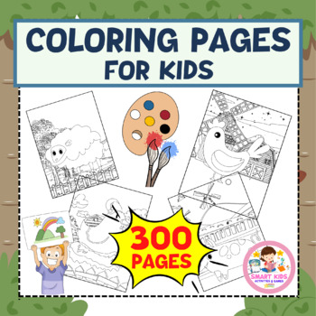 +305 Farm Animals Coloring Pages Fun Activity For Kids by Smart Kids ...