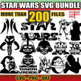 +330 STAR WARS Svg Mega Bundle , star wars ready to print 