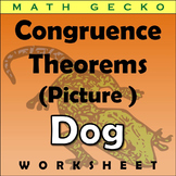 Triangle Congruence Theorems Picture (Dog)