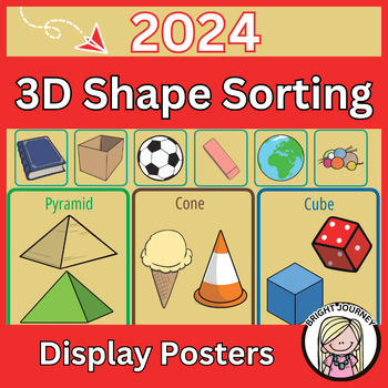 Preview of "3D shape sorting display posters Activity"