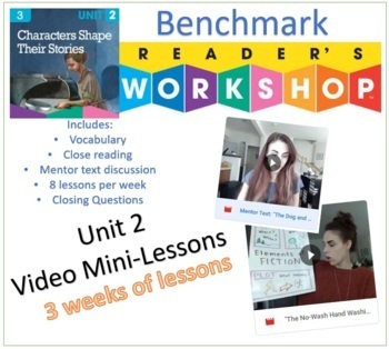 Preview of   3rd Grade Unit 2 of Reading Video Mini-lessons