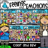 Emotional Feelings Boys Clip Art Set - Chirp Graphics by Chirp