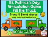 St. Patrick's Day Articulation Game BOOM CARDS: S & S Blend Words