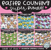 Easter Counting Clipart SUPER Bundle!