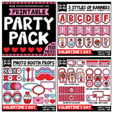 Valentine's Day Decor Party Pack {Zip-A-Dee-Doo-Dah Designs}