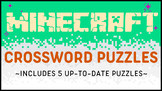 5 Minecraft Crossword Puzzles