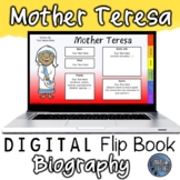 Mother Teresa Digital Biography Template