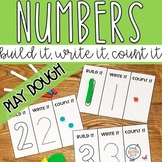 Hands on Play Dough Counting Activity | Numbers 1-20