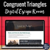 Congruent Triangles Digital Escape Room