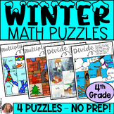 Winter Math Activities for 4th Grade | Winter Math Puzzles