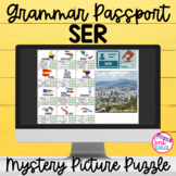 Spanish Verb Ser Grammar Passport Mystery Picture Puzzle f
