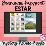 Spanish Verb Estar Grammar Passport Mystery Picture Puzzle