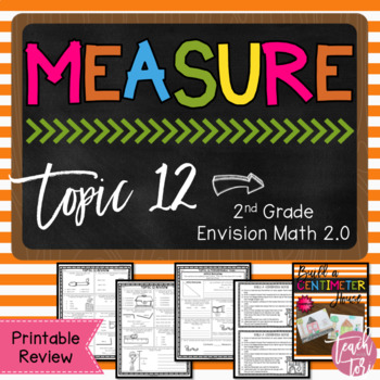 Preview of Topic 12 Review Envision Math 2.0 Measurement