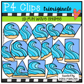 2D FUN Felt Shapes (P4 Clips Trioriginals) by P4 Clips Trioriginals