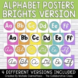 Alphabet Posters | Brights Version | Print + Cursive