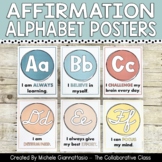 Alphabet Affirmation Posters | Boho Version | Print + Cursive