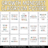 Growth Mindset Posters | Boho Colors | Set of 15