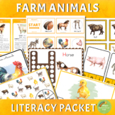 Farm Animals Literacy Packet