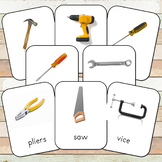 Montessori Tools Toob 3 Part Cards (editable)