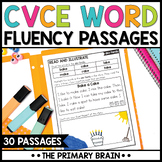 CVCE Word Reading Fluency Passages - Read Phonics Stories 