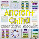Ancient China Interactive Notebook Graphic Organizers Anci