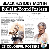 Black History Month Bulletin Board Posters & Comprehension
