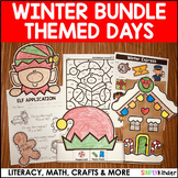 Christmas Theme Day Bundle, Gingerbread Day, Elf Day, Wint