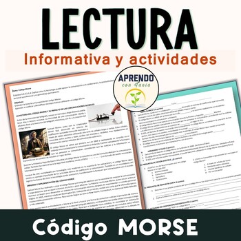 Preview of Código Morse: Historia - comprensión - Actividades Codificación - Morse Code