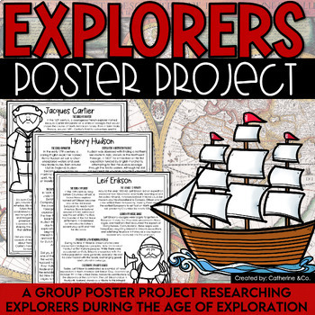 Preview of Early Explorers Unit | Group Project | European Explorers