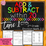 Envision Math 2.0 Topic 1 Review Add & Subtract to 20