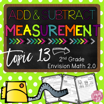 Preview of Envision Math 2.0 Topic 13 Review Measurement
