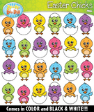 Easter Chicks Clipart Set {Zip-A-Dee-Doo-Dah Designs}