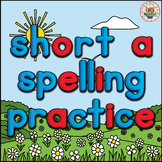 CVC Short A Spelling Practice PowerPoint Game