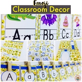 Emoji Classroom Decor Pack EDITABLE