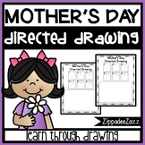 Mother's Day Directed Drawing Activity for Including Art i