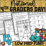 National 4th Graders Day Activities Crowns Bookmarks and C
