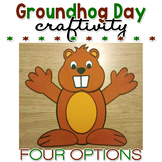 Groundhog Day Paper Craft Craftivity